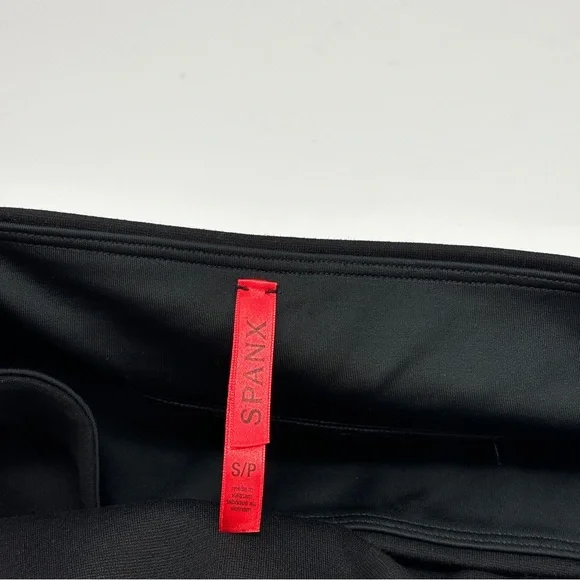 SPANX Moto Ponte Faux Leather Leggings - Picture 5 of 10